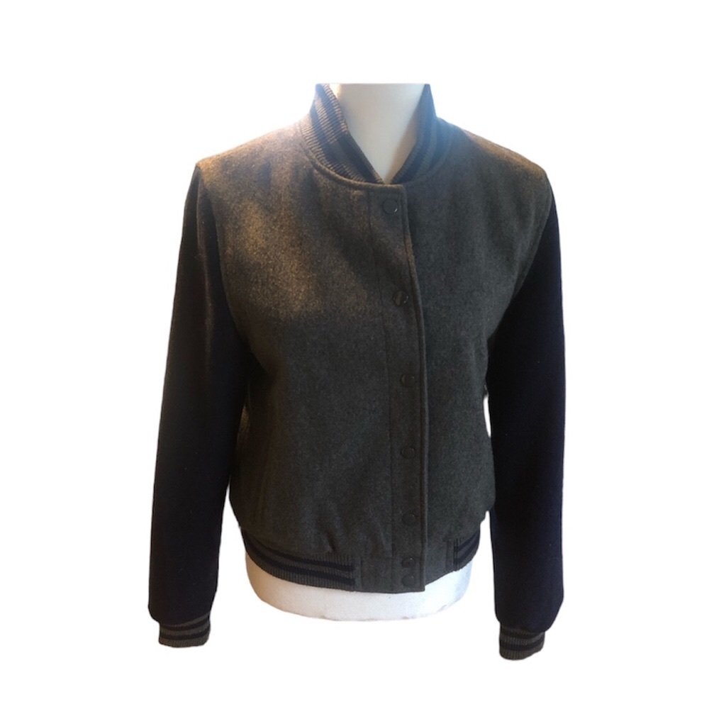 Mossimo Baseball Jacket Wool Blend Varsity Jacket… - image 3